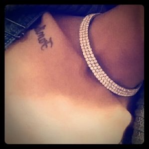 Diamond metal Choke Necklace